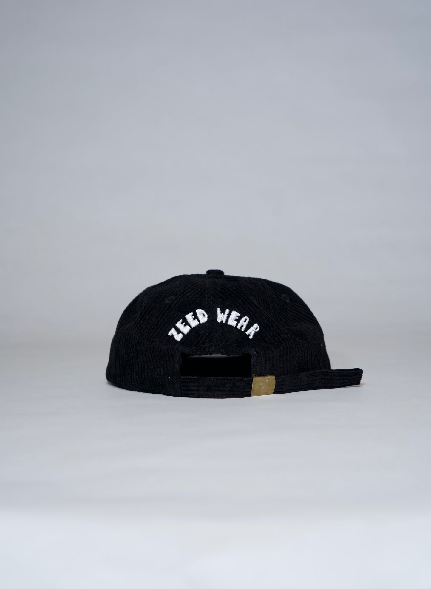 Black Corduroy Hat